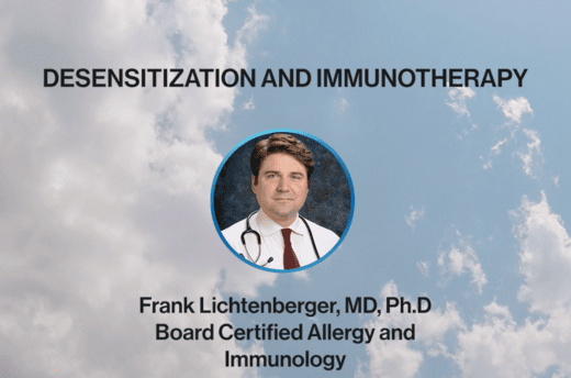 Desensitization and Immunotherapy